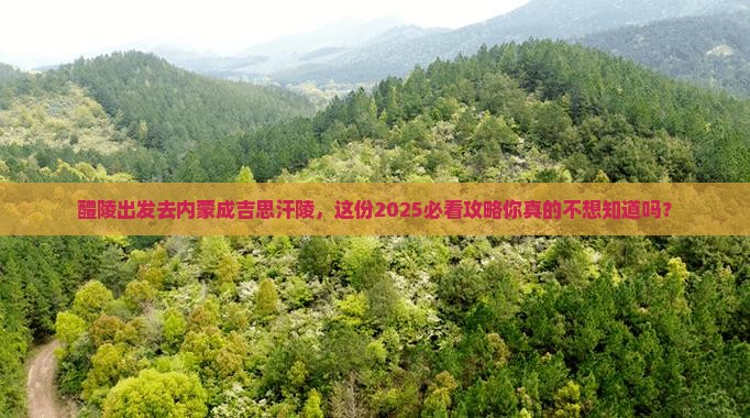 醴陵去内蒙成吉思汗陵团体旅游