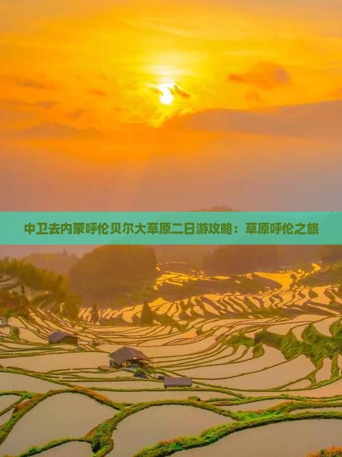 中卫去内蒙呼伦贝尔大草原二日游