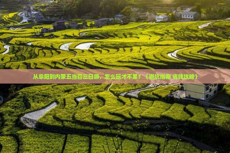 阜阳到内蒙五当召三日游