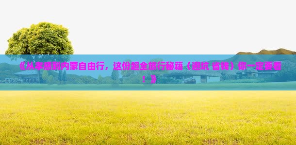 孝感到内蒙自由团