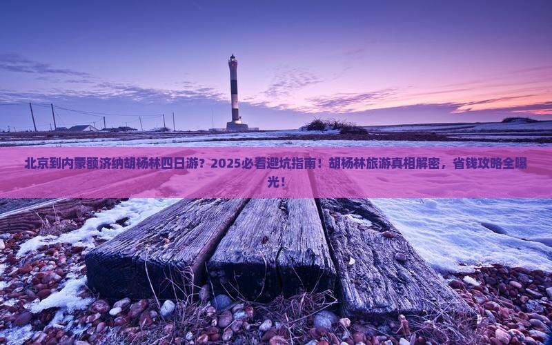 北京到内蒙额济纳胡杨林四日游