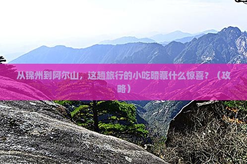 锦州去内蒙阿尔山国家森林公园旅游小吃