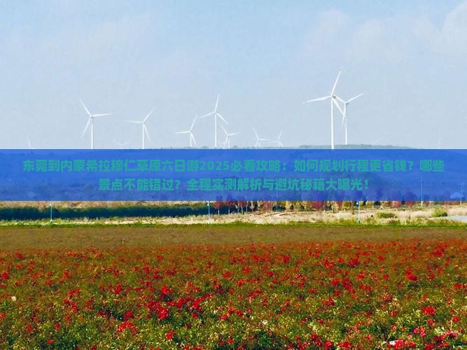 东莞到内蒙希拉穆仁草原六日游