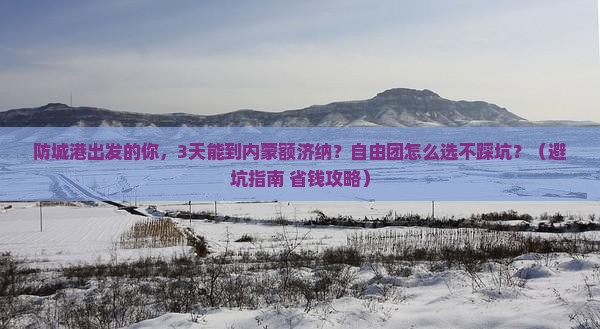 防城港到内蒙额济纳胡杨林自由团