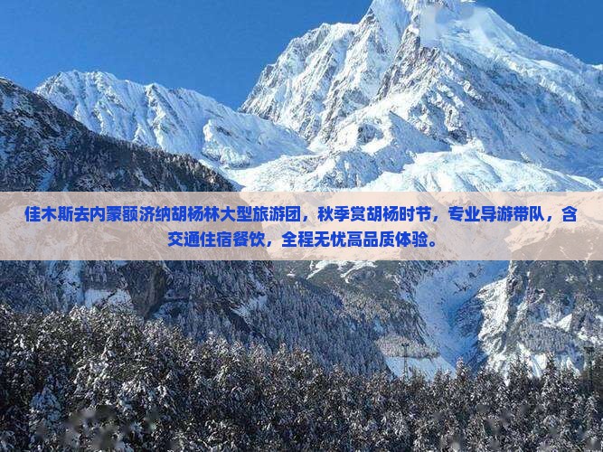 佳木斯去内蒙额济纳胡杨林大型旅游团
