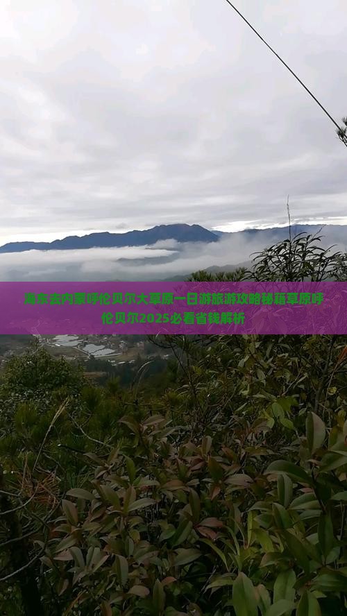 海东去内蒙呼伦贝尔大草原一日游