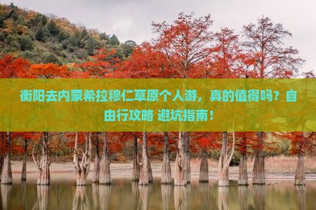 衡阳去内蒙希拉穆仁草原个人游