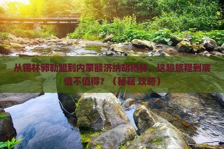 锡林郭勒盟到内蒙额济纳胡杨林旅游