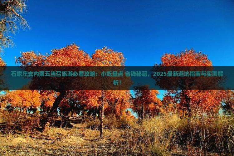 石家庄去内蒙五当召旅游小吃