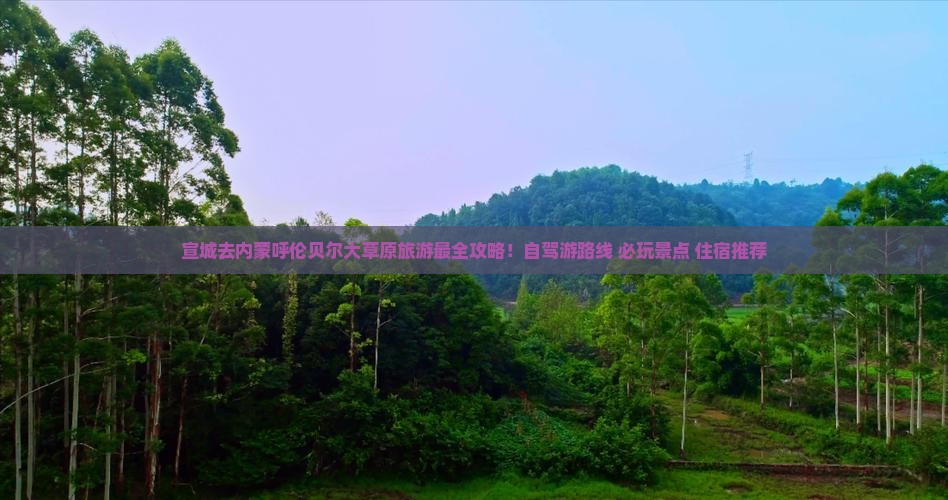 宣城去内蒙呼伦贝尔大草原旅游