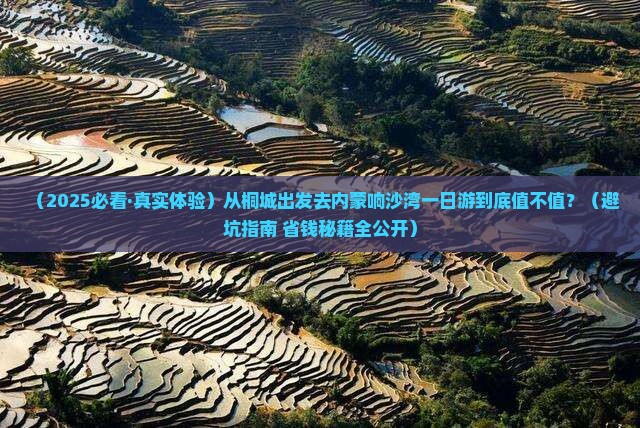 桐城到内蒙响沙湾一日游