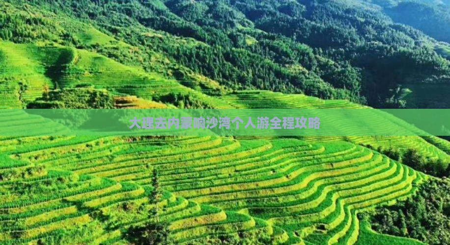 大理去内蒙响沙湾个人游