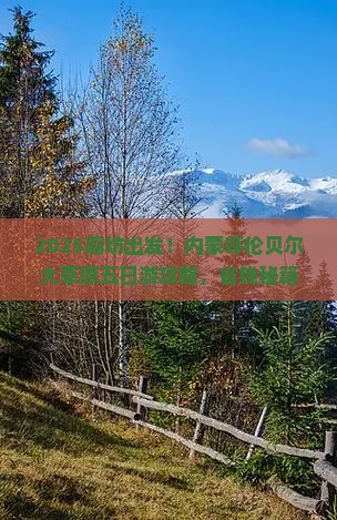 廊坊去内蒙呼伦贝尔大草原五日游
