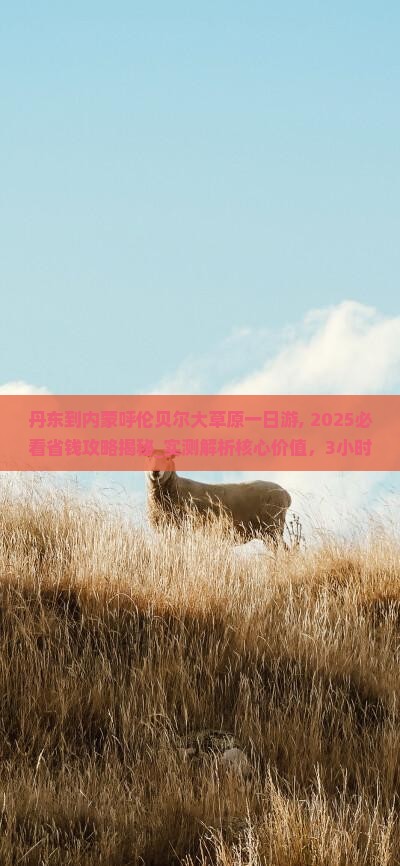 丹东到内蒙呼伦贝尔大草原一日游
