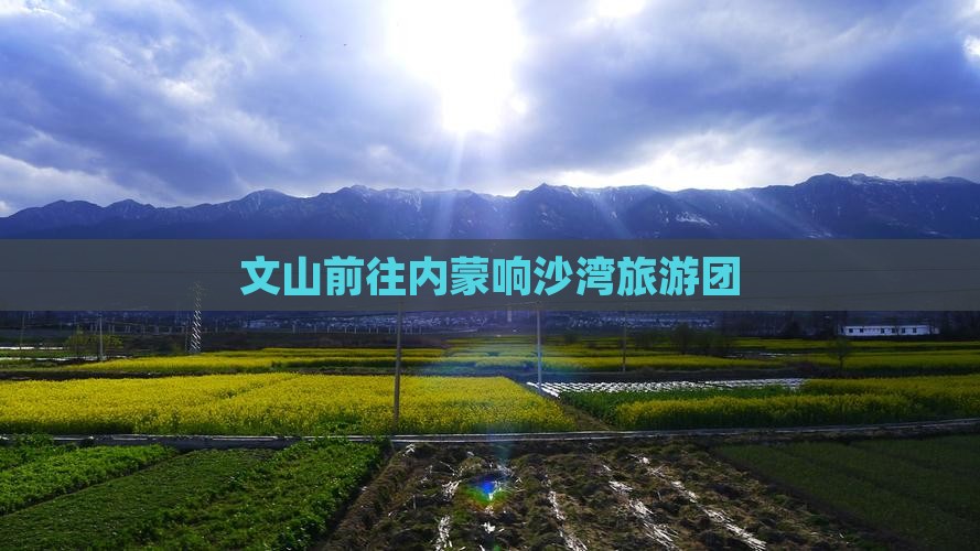 文山去内蒙响沙湾团体旅游
