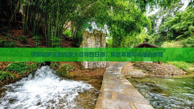 伊犁哈萨克到内蒙大召寺四日游