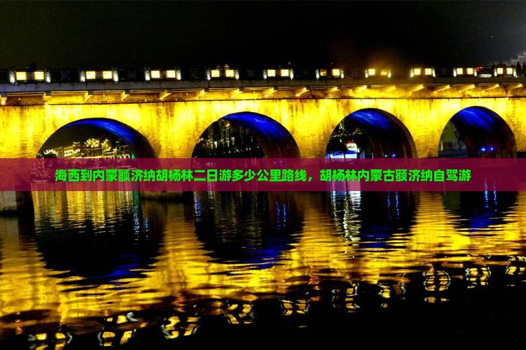 海西到内蒙额济纳胡杨林二日游
