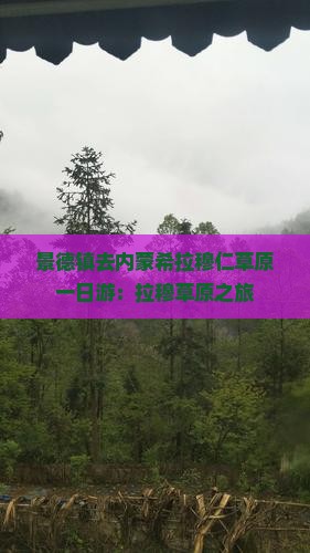 景德镇去内蒙希拉穆仁草原一日游