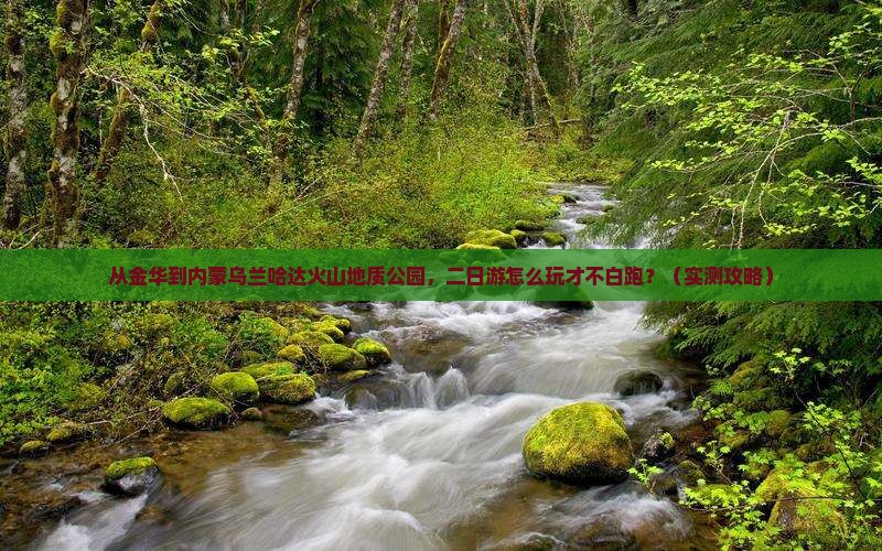 金华到内蒙乌兰哈达火山地质公园二日游