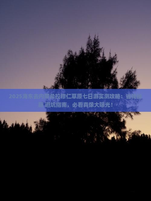 海东去内蒙希拉穆仁草原七日游