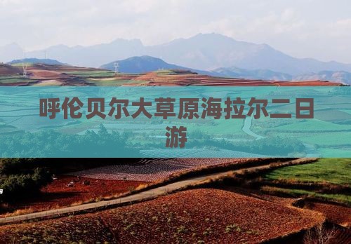 海拉尔到内蒙呼伦贝尔大草原二日游