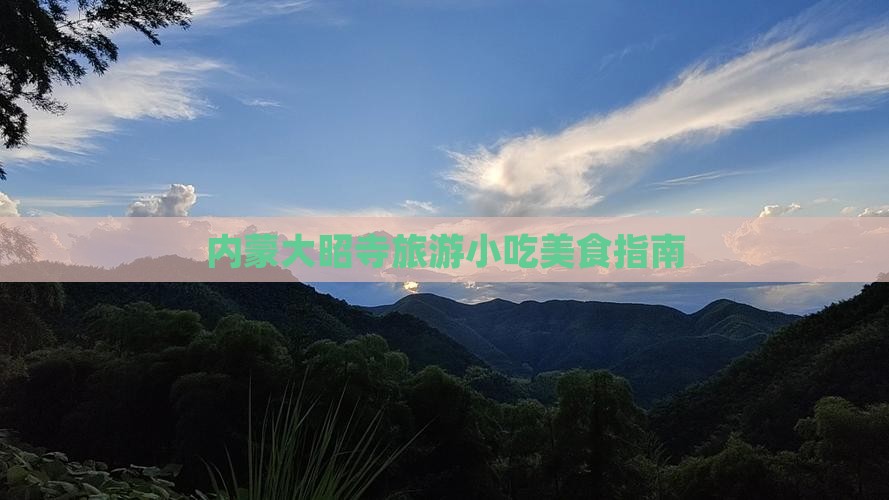 淮北到内蒙大召寺旅游小吃