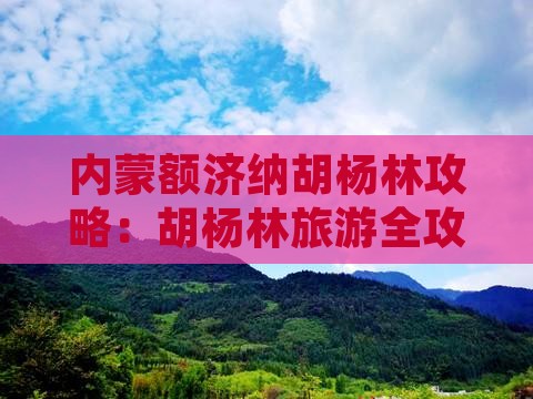 白山去内蒙额济纳胡杨林景点