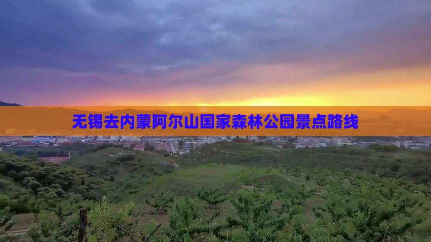 无锡去内蒙阿尔山国家森林公园景点
