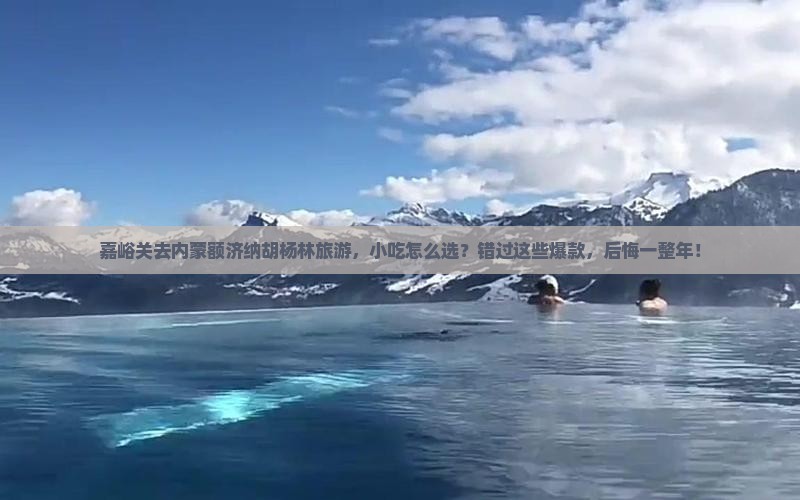 嘉峪关去内蒙额济纳胡杨林旅游小吃