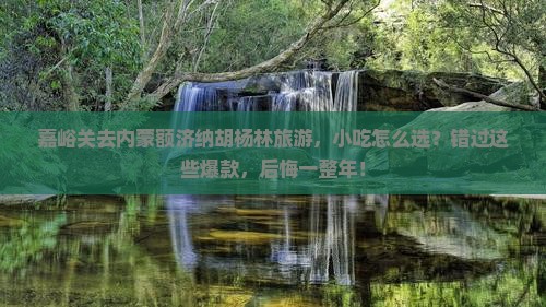 嘉峪关去内蒙额济纳胡杨林旅游小吃