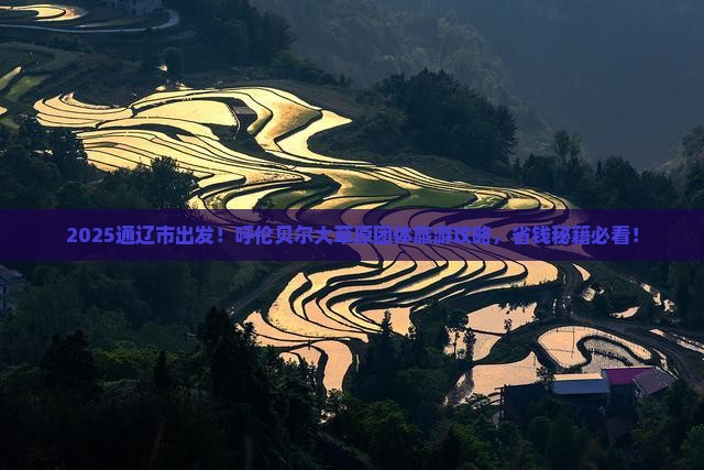 通辽市到内蒙呼伦贝尔大草原团体旅游
