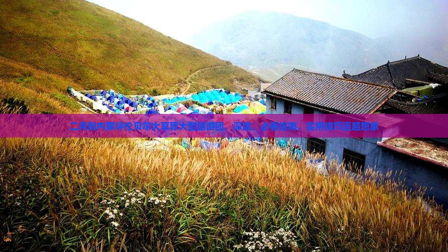二月到内蒙呼伦贝尔大草原大型旅游团
