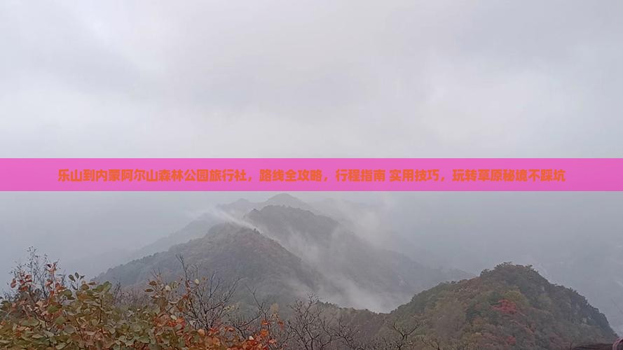 乐山到内蒙阿尔山国家森林公园旅行社