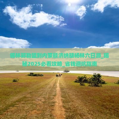 锡林郭勒盟到内蒙额济纳胡杨林六日游