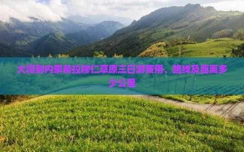 大同到内蒙希拉穆仁草原三日游