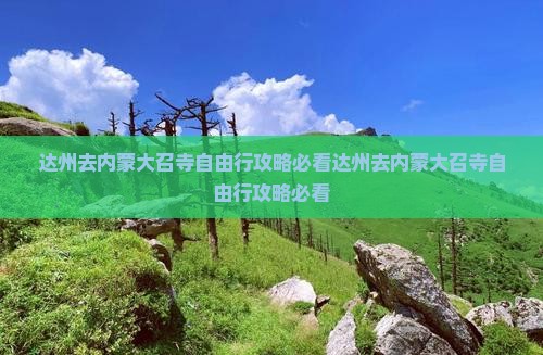达州去内蒙大召寺自由行
