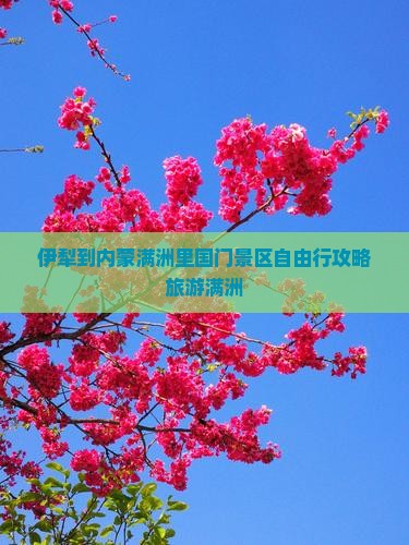 伊犁到内蒙满洲里国门景区自由行