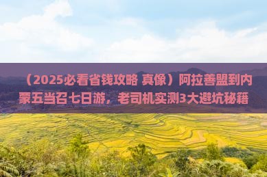 阿拉善盟到内蒙五当召七日游