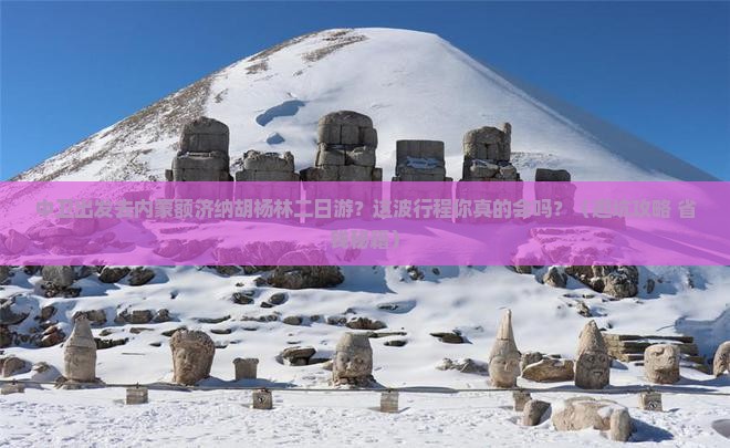 中卫去内蒙额济纳胡杨林二日游