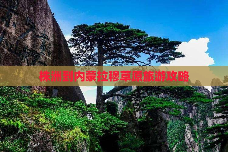 株洲到内蒙希拉穆仁草原个人游