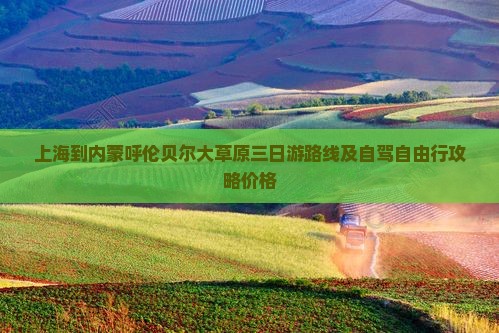 上海到内蒙呼伦贝尔大草原三日游
