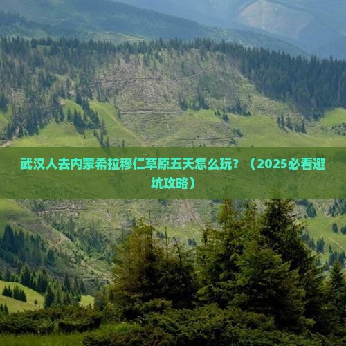 武汉去内蒙希拉穆仁草原五日游