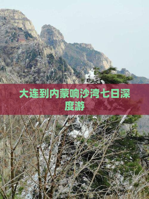 大连到内蒙响沙湾七日游