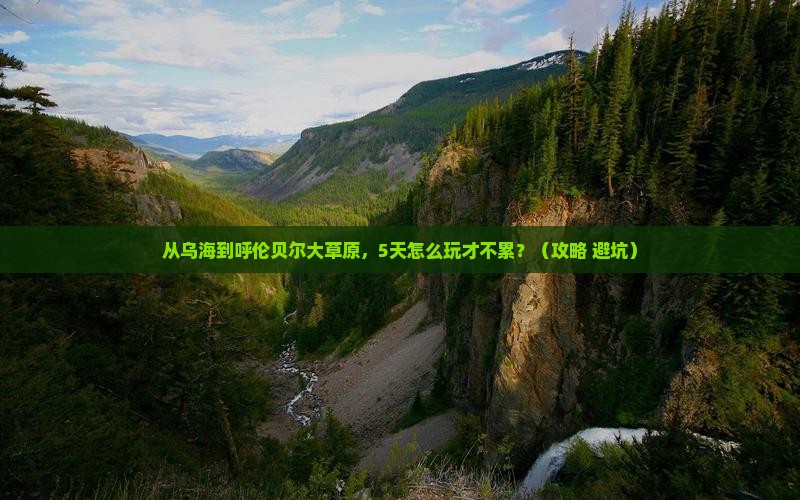 乌海去内蒙呼伦贝尔大草原旅游
