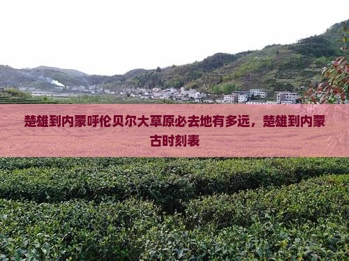 楚雄到内蒙呼伦贝尔大草原必去地