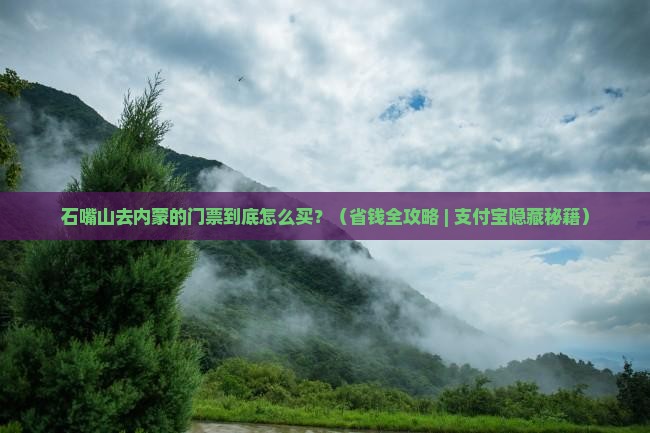 石嘴山到内蒙门票