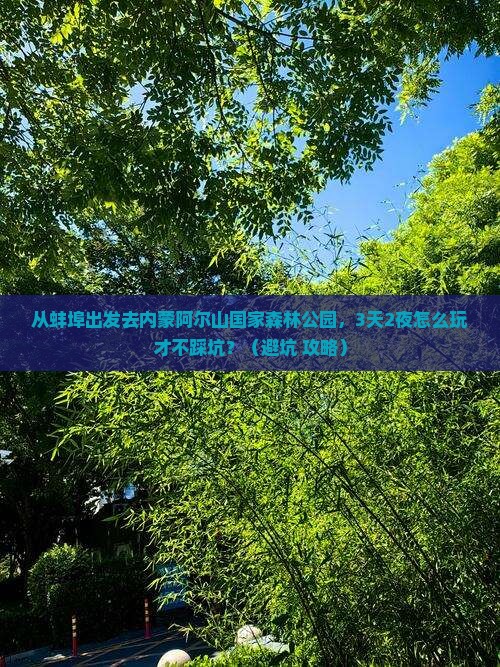 蚌埠去内蒙阿尔山国家森林公园自由行