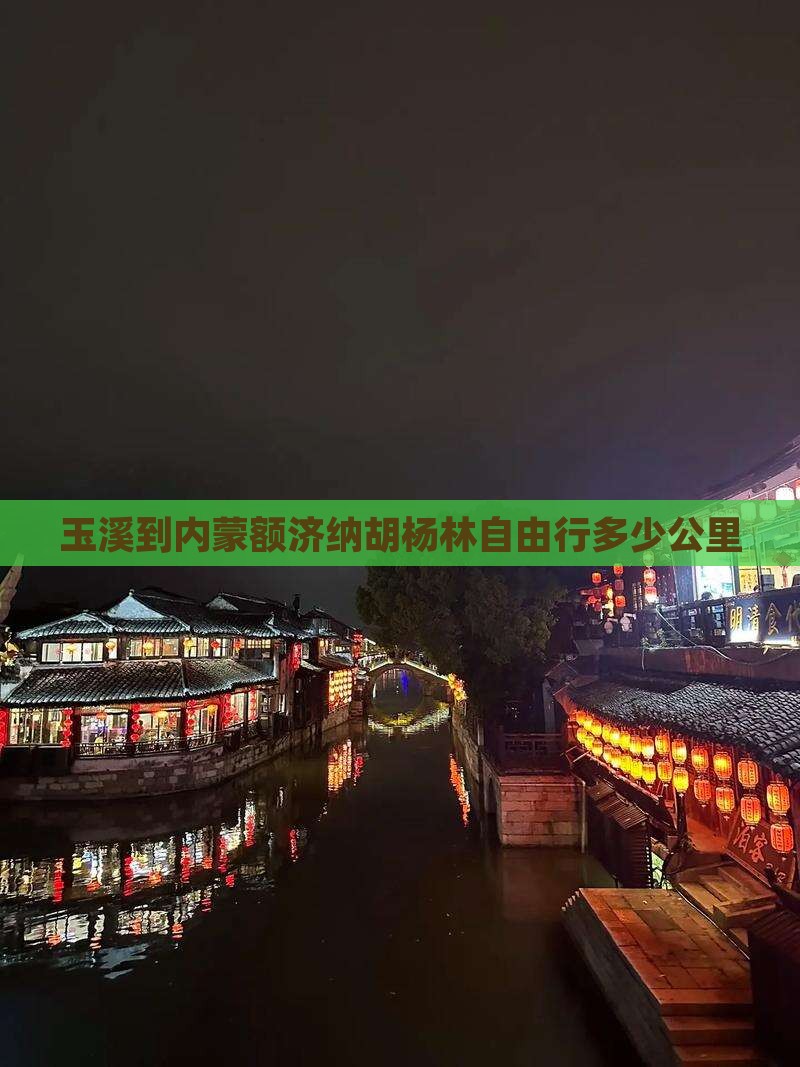 玉溪到内蒙额济纳胡杨林自由行
