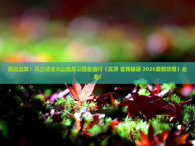 延边去内蒙乌兰哈达火山地质公园自由团