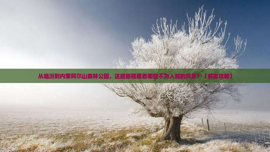 临汾到内蒙阿尔山国家森林公园必去地